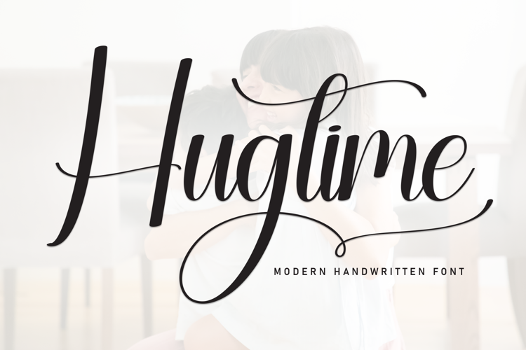 Hugtime Font website image