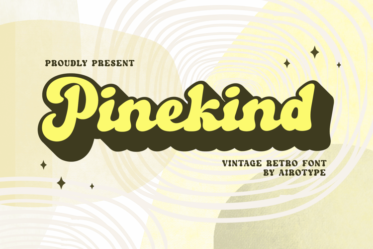 Pinekind Font website image