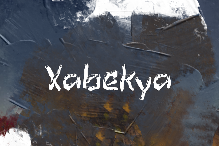 x  Xabekya Font website image