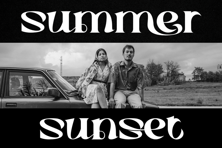 Between Aesthetic Font website image