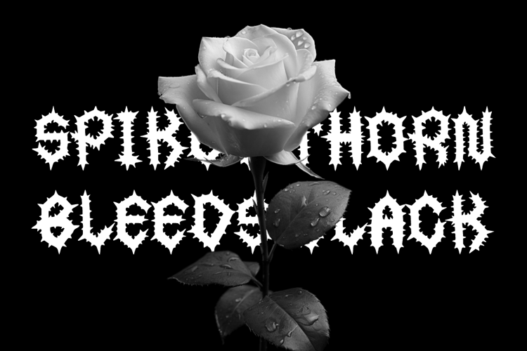 Thornhood Font website image