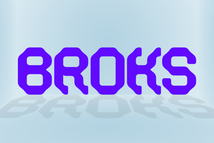 Broks Font website image