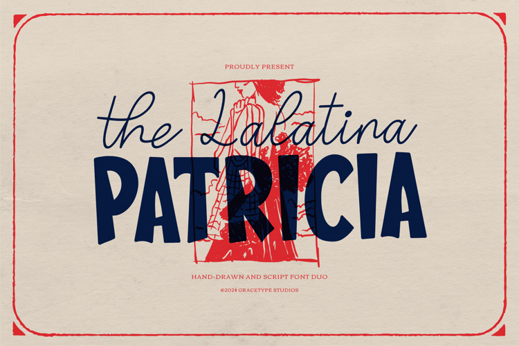 Lalatina Patricia Font website image
