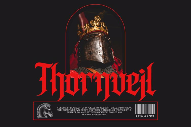 Duskfall Font website image