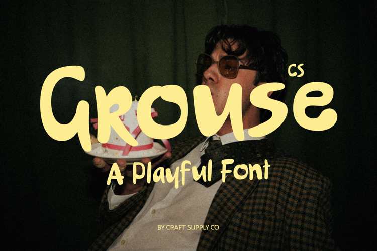 CS Grouse Font website image