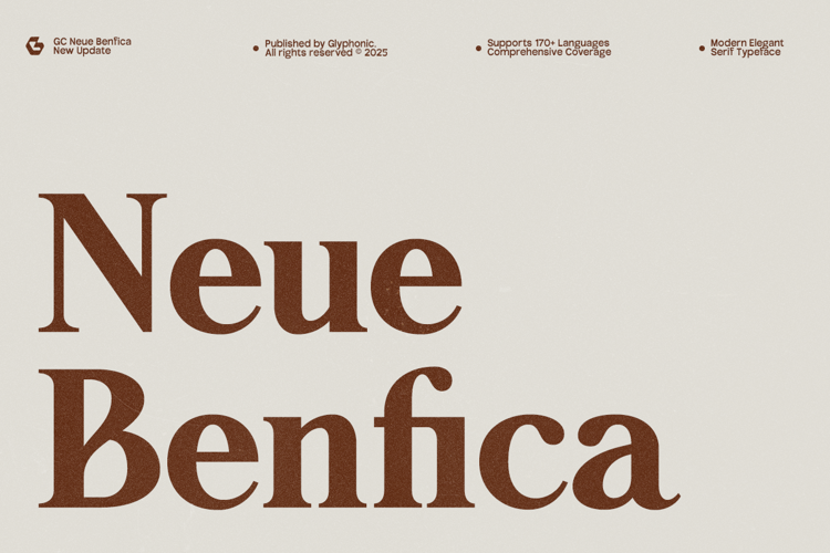 GC Neue Benfica Font website image