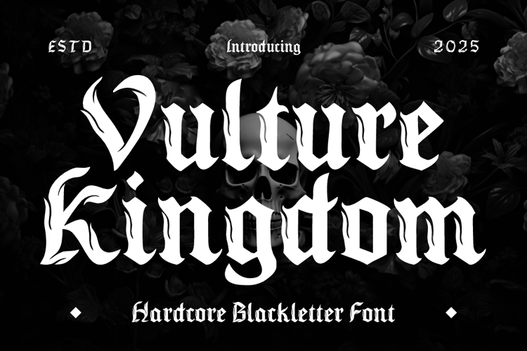 Vulture Kingdom Font website image
