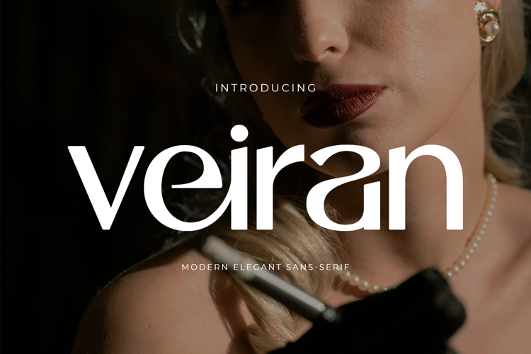 Veiran Font website image