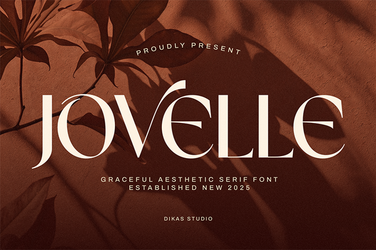 Jovelle – Font website image