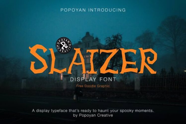 SLAIZER Font website image