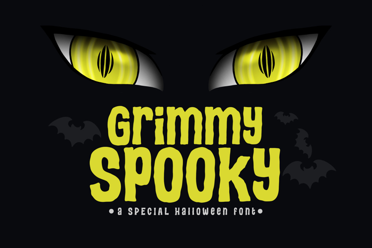 Grimmy Spooky Font website image