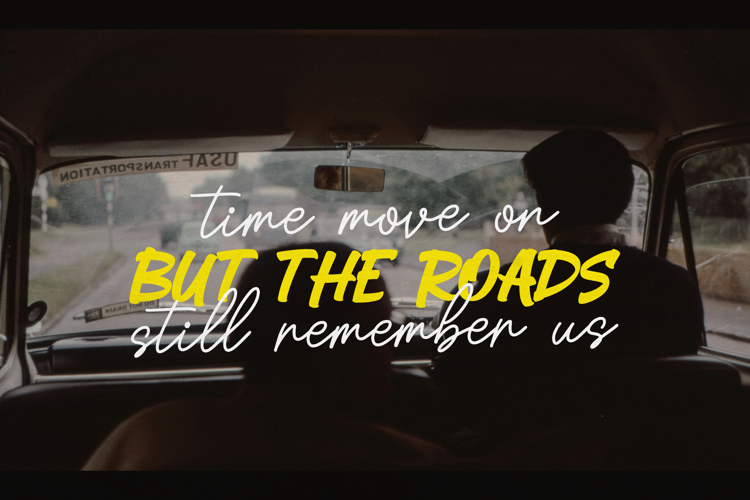 Memori Senja Font website image