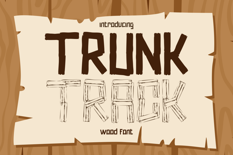 Trunk Track Font website image