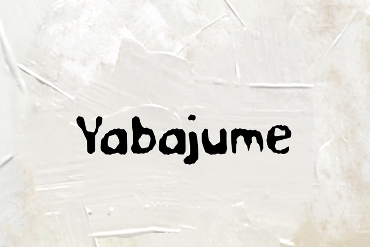 y  Yabajume Font website image
