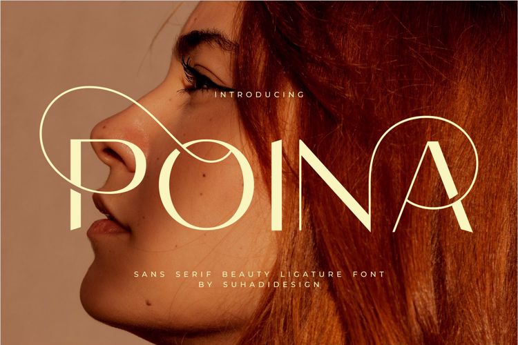 Poina Font website image
