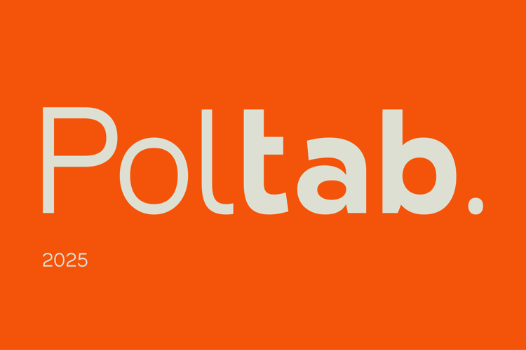 Poltab Font website image