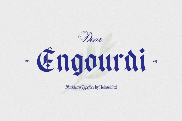 Engourdi Font website image