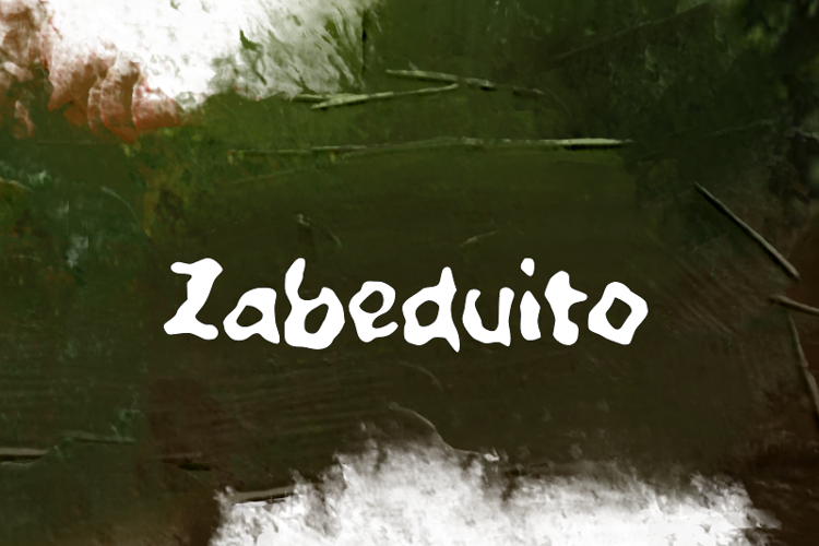 z  Zabeduito Font website image