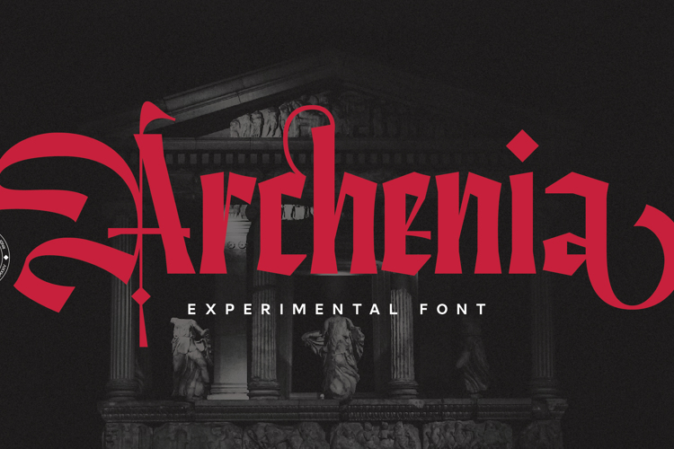 Archenia Font website image