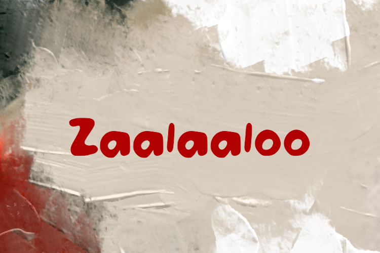 z  Zaalaaloo Font website image