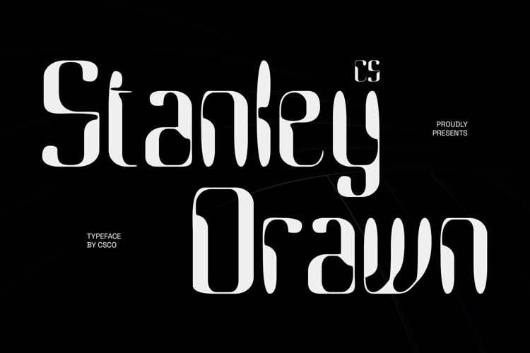 CS Stanley Drawn Font website image