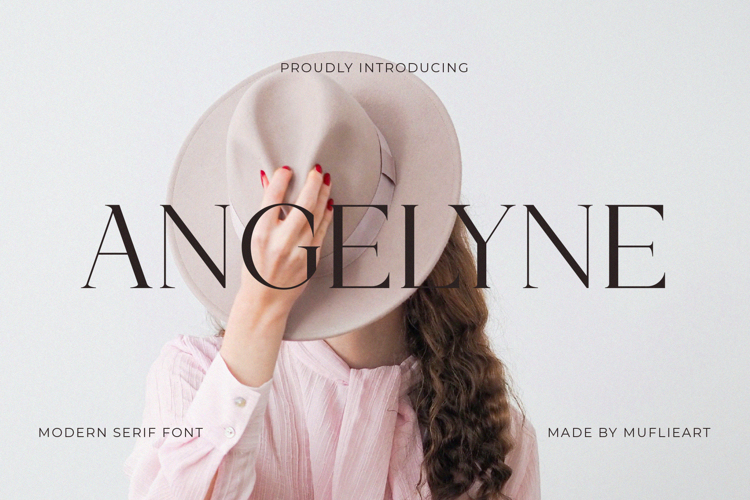Angelyne Font website image