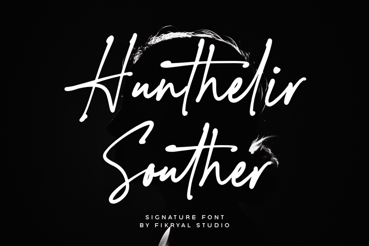 Hunthelir Souther Font website image