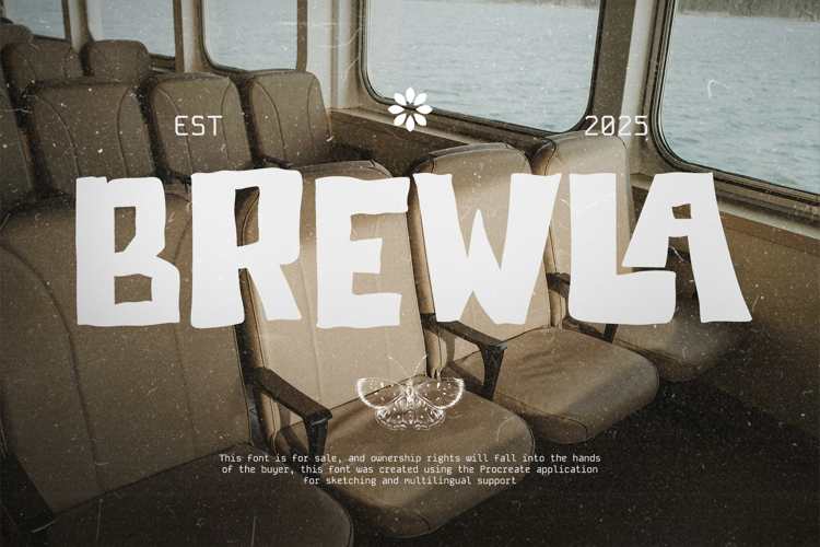PTG Brewla Font website image
