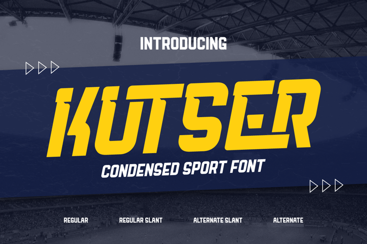 Kutser Font website image