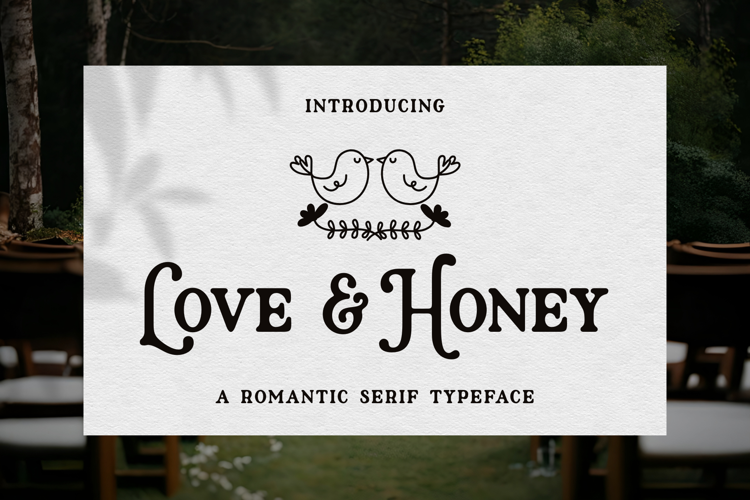 Love And Honey Font website image