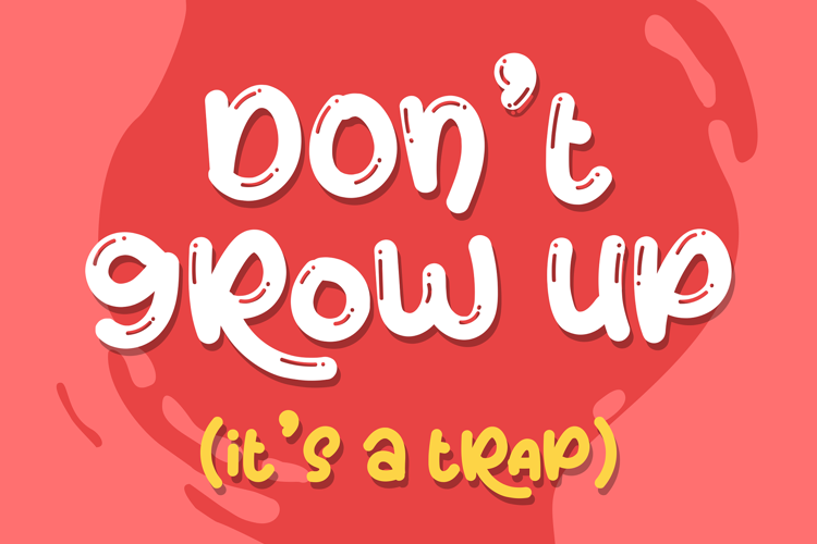 Fresh Kids Font website image
