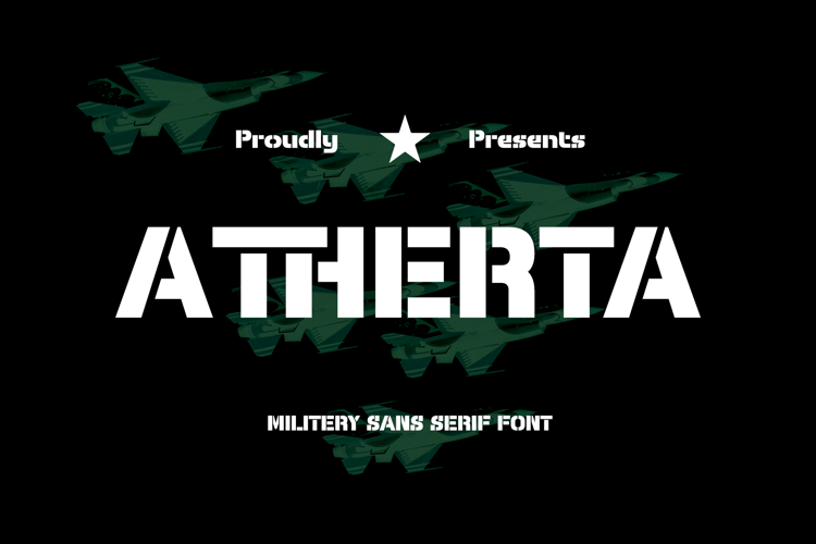 PTG Atherta Font website image