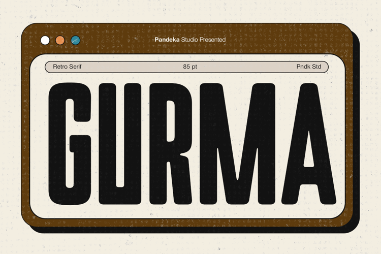 Gurma Font website image