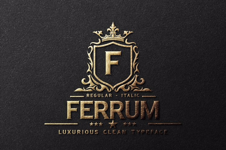 Ferrum Font website image