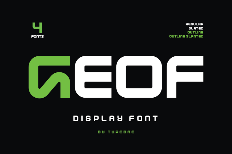Geof Font website image