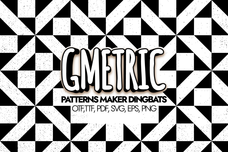 Gmetric Font website image