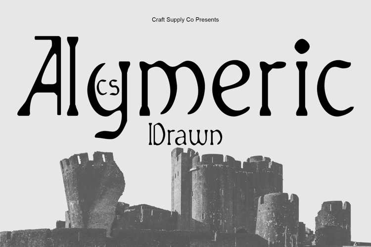 CS Aymeric Drawn Font website image