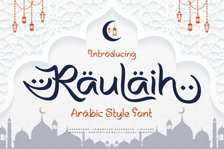 Raulaih Font website image