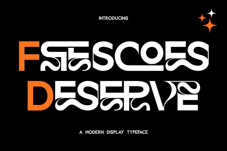 Frescoes Deserve Font website image