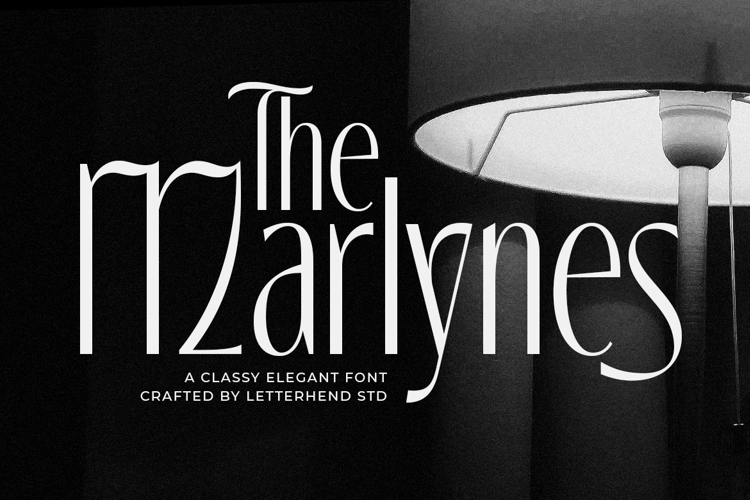 The Marlynes Font website image