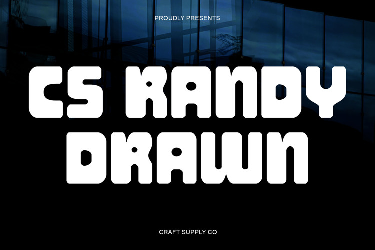 CS Randy Drawn Font website image