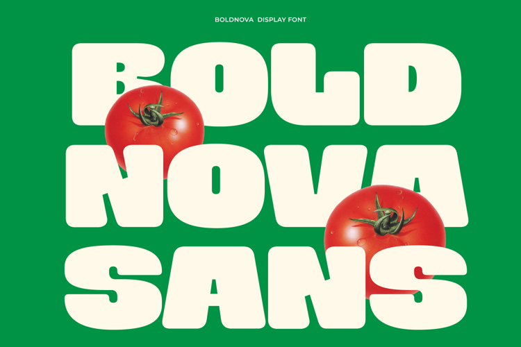 Boldnova – Bold Font website image