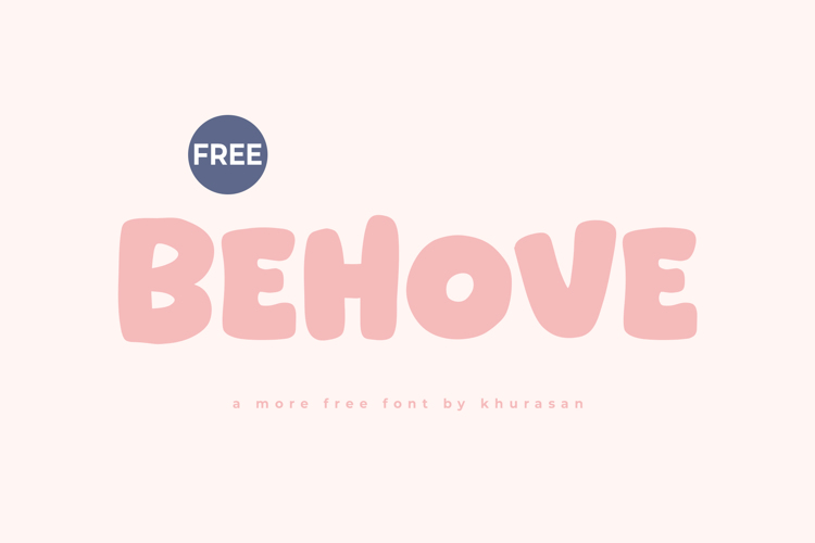 Behove Font website image