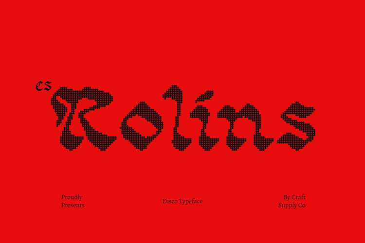 CS Rolins Disco Font website image