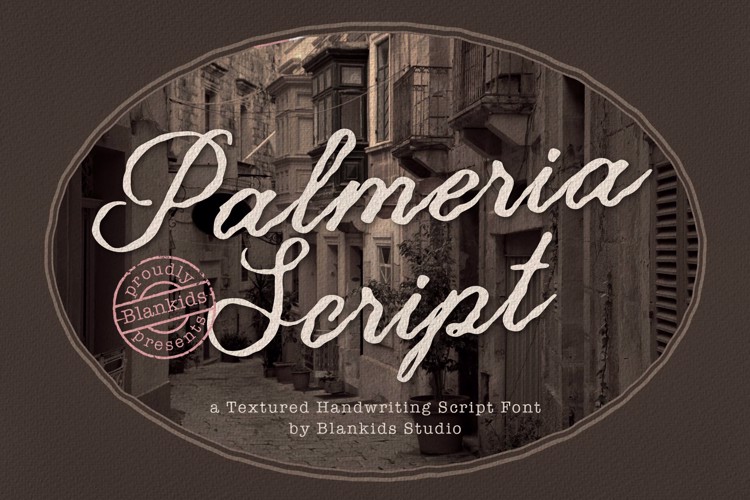Palmeria Font website image
