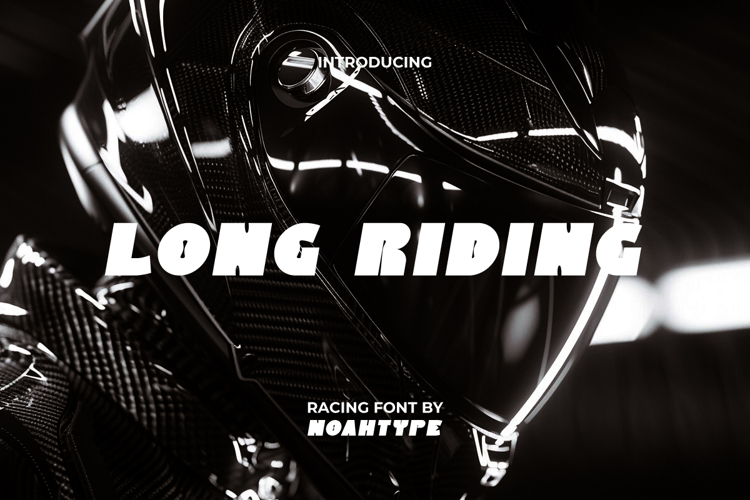 Long Riding Font website image