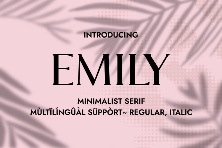Emily Font website image