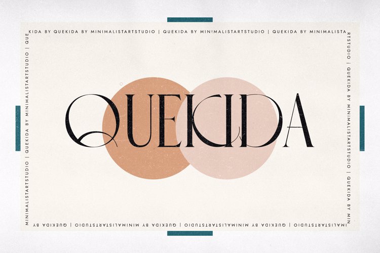 QUEKIDA Font website image