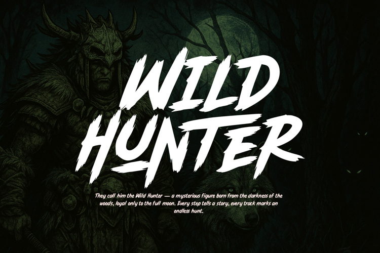 Rowler Wild Font website image