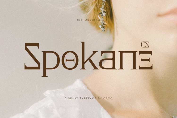 CS Spokane Font website image